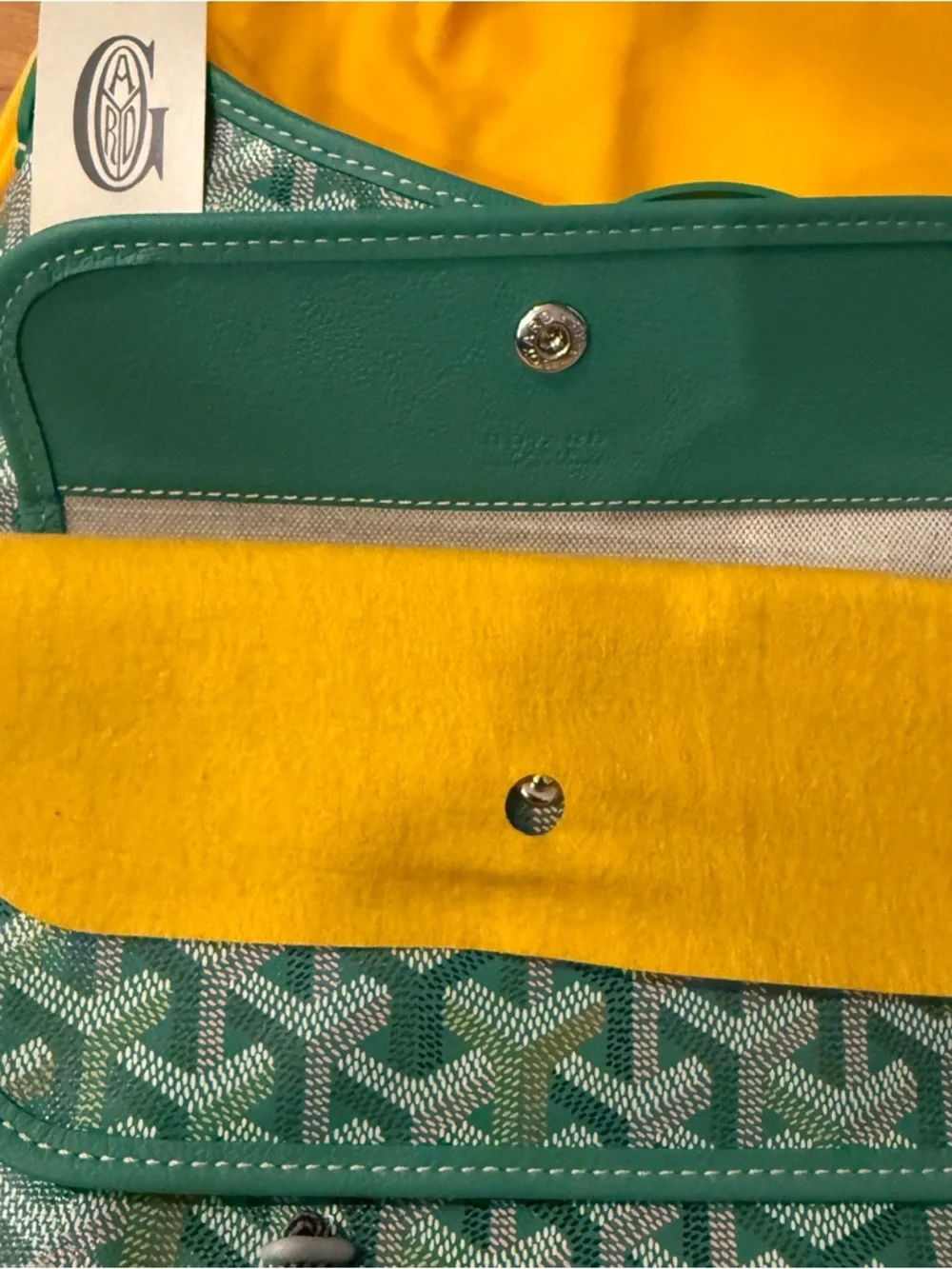 NWT Goyard 2026 limited edition multicolor Hobo Boheme meadow green